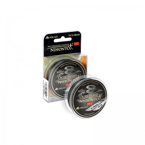 NIHONTO OCTA BRAID - ZIELONA - 0,12mm - 150m