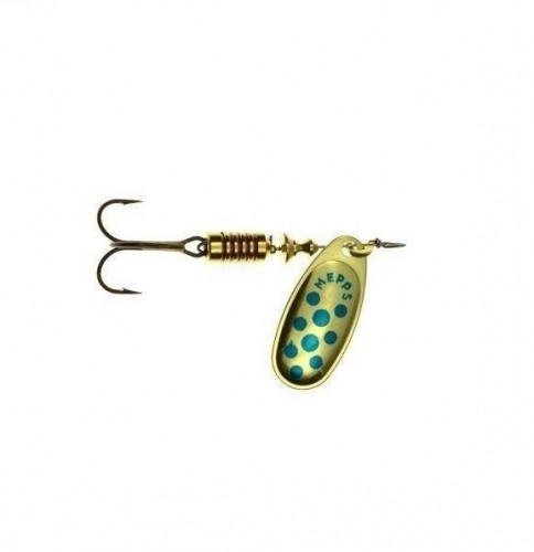 COMET DECOREES - ZŁOTY / NIEBIESKIE KROPKI - #2 - 4,5g