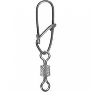 SPINN LOCK WITH SWIVEL - #2/0