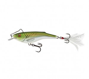RAIL SHAD - S - HOLO GREEN SHINER - 6cm