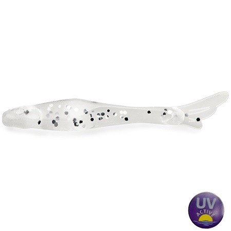 AJI TINY - UV CLEAR / SILVER - 4,1cm