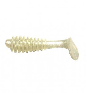 BUBBRING SHAD - PEARL WHITE - 5cm