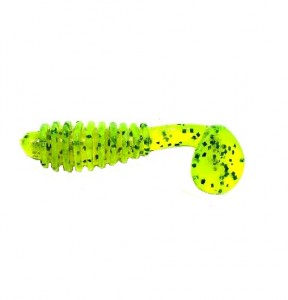 BUBBRING SHAD - GLOW MELON SODA - 5cm
