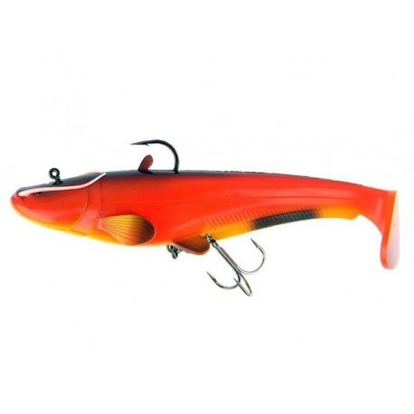 REAL LIFE CATFISH - PADDLE TAIL - MANDARIN - 25cm