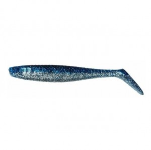 SILM SHAD PADDLETAIL - BLUE / SILVER - 10cm