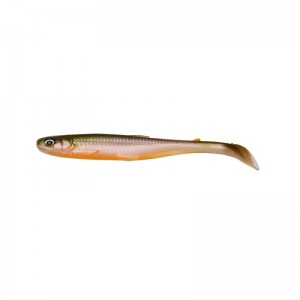 SLENDER SCOOP SHAD - OILVE PEARL - 9cm