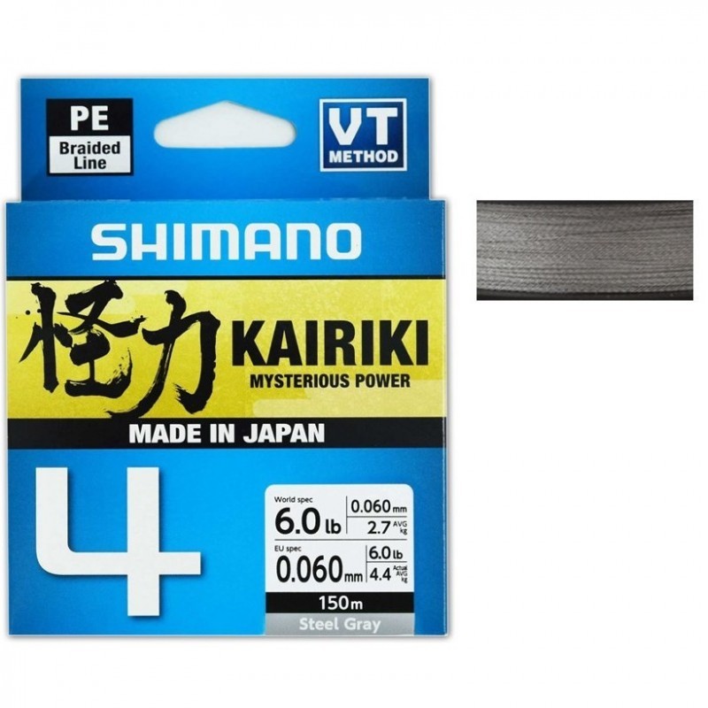 KAIRIKI 4 - STEEL GRAY - 0,20mm - 150m