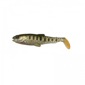CRAFT CANNIBAL PADDLETAIL - OLIVE SILVER SMOLT - 8.5cm