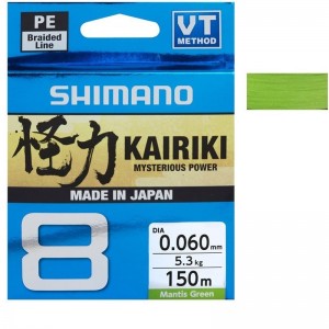 KAIRIKI 8 - MANTIS GREEN - 0,10mm - 150m