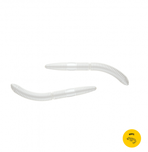 FATTY D'WORM - SILVER PEARL - 6,5cm