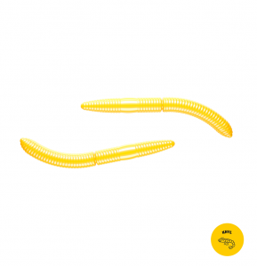 FATTY D'WORM - YELLOW - 6,5cm