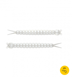 SLIGHT WORM - SILVER PEARL - 3,8cm