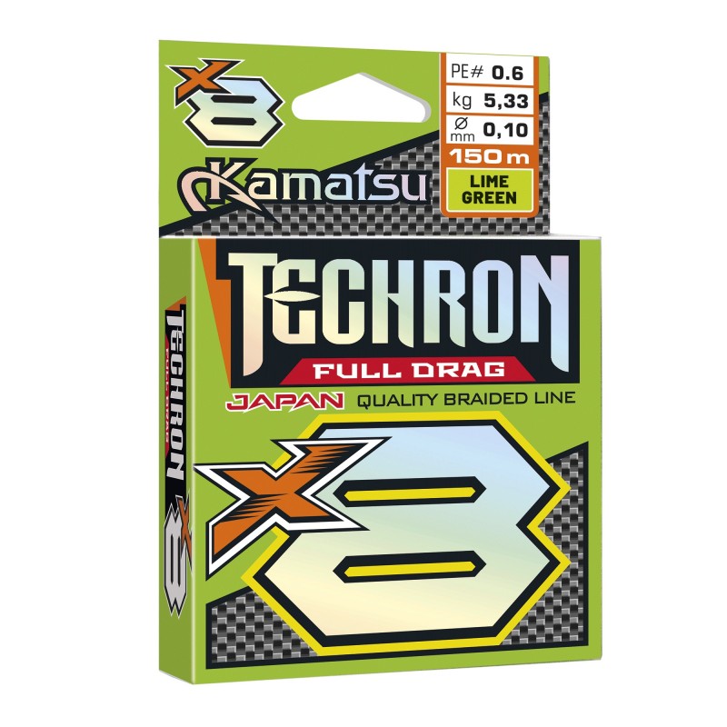 TECHRON FULL DRAG X8 INVISIBLE - 0,04mm - 150m