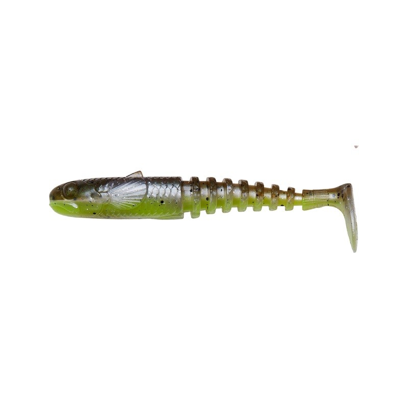 GOBSTER SHAD - GREEN PEARL YELLOW - 7,5cm