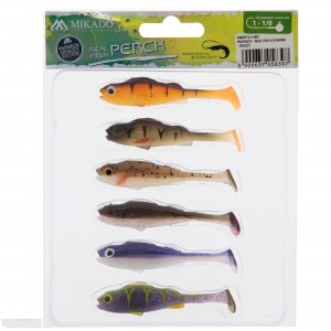 REAL FISH - MIX - 6,5cm (6szt)