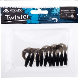 TWISTER - BLACK - 3,8cm