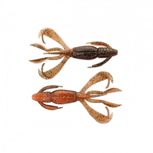 CRAZY FLAPPER - GREEN PUMPKIN ORANGE GOLD - 7,1cm