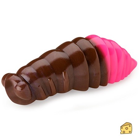 MAYA - EARTHWORM / HOT PINK - 4,6cm