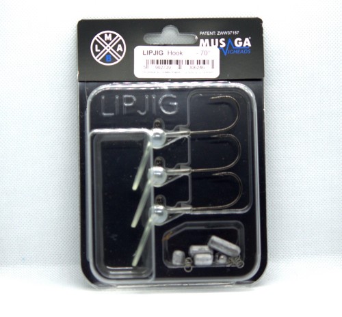 LIP JIG HOOK - #5/0 - 70° (płytko schodzący)