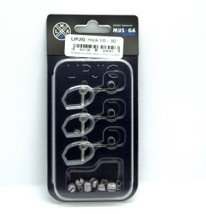 LIP JIG HOOK - #1/0 - 90° (płytko schodzący)