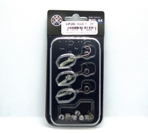 LIP JIG HOOK - #1 - 20° (głęboko schodzący)