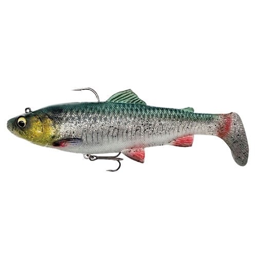 4D TROUT RATTLE SHAD - GREEN SILVER - 12,5cm