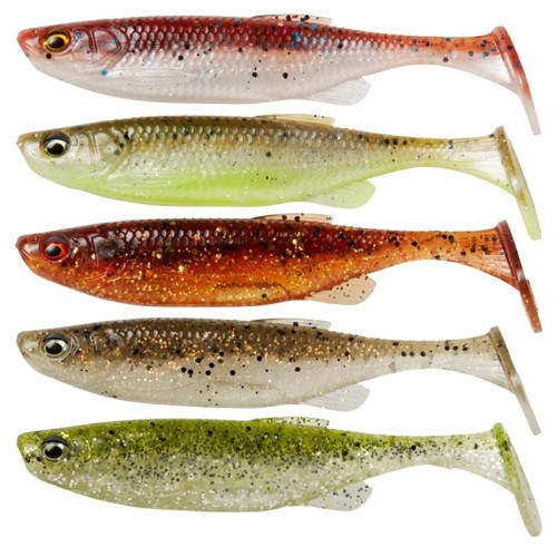FAT T-TAIL MINNOW - CLEARWATER MIX - 13cm