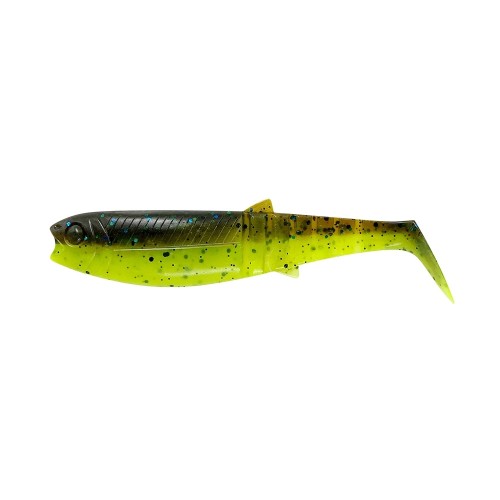 CANNIBAL SHAD - CHARTEUSE PUMPKIN - 6.8cm