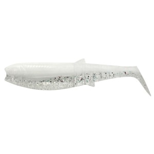 CANNIBAL SHAD - WHITE FLASH - 6.8cm