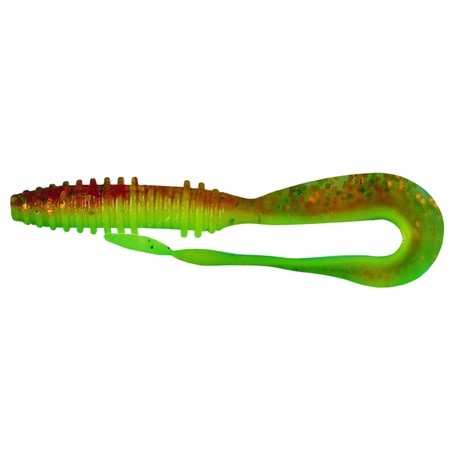 BIG TAIL TWIST - ORANGE - 10cm