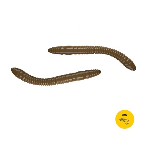 FATTY D'WORM TOURNAMENT - BROWN - 5,5cm