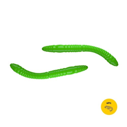FATTY D'WORM TOURNAMENT - HOT GREEN - 5,5cm