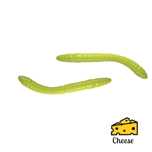 FATTY D'WORM TOURNAMENT - HOT YELLOW - 5,5cm