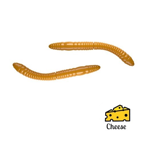 FATTY D'WORM TOURNAMENT - DARK YELLOW - 5,5cm