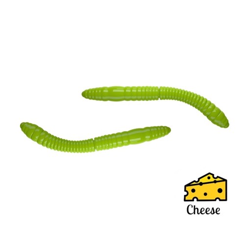 FATTY D'WORM TOURNAMENT - APPLE GREEN - 5,5cm