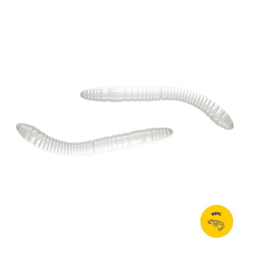 FATTY D'WORM TOURNAMENT - SILVER PEARL - 5,5cm