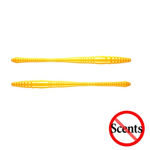 DYING WORM - YELLOW - 8cm