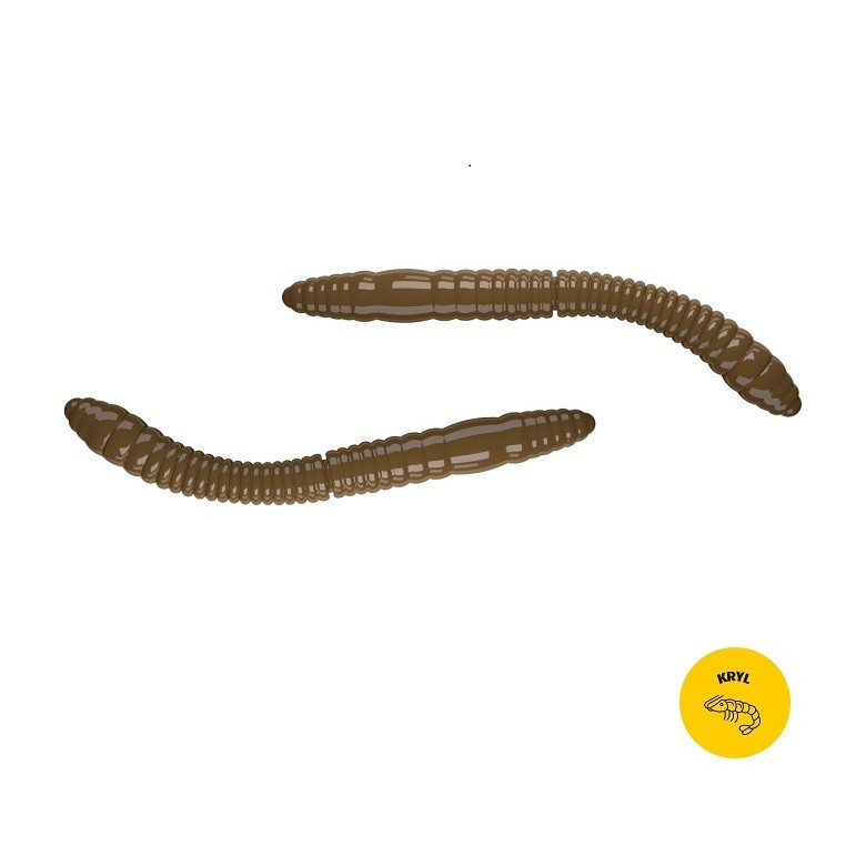 FATTY D'WORM TOURNAMENT - BROWN - 5,5cm