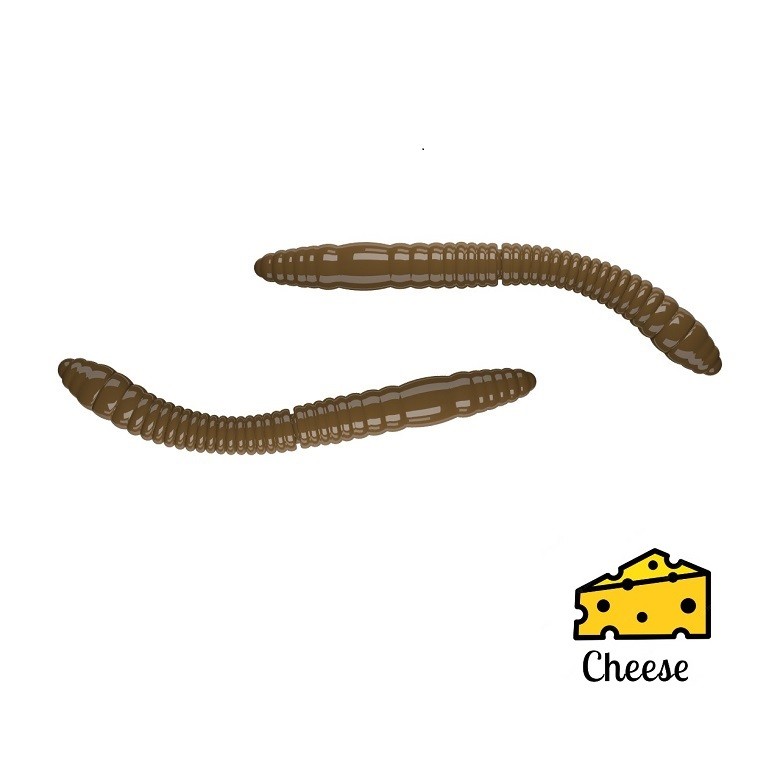 FATTY D'WORM TOURNAMENT - BROWN - 5,5cm