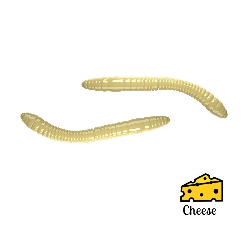FATTY D'WORM TOURNAMENT - CHEESE - 5,5cm