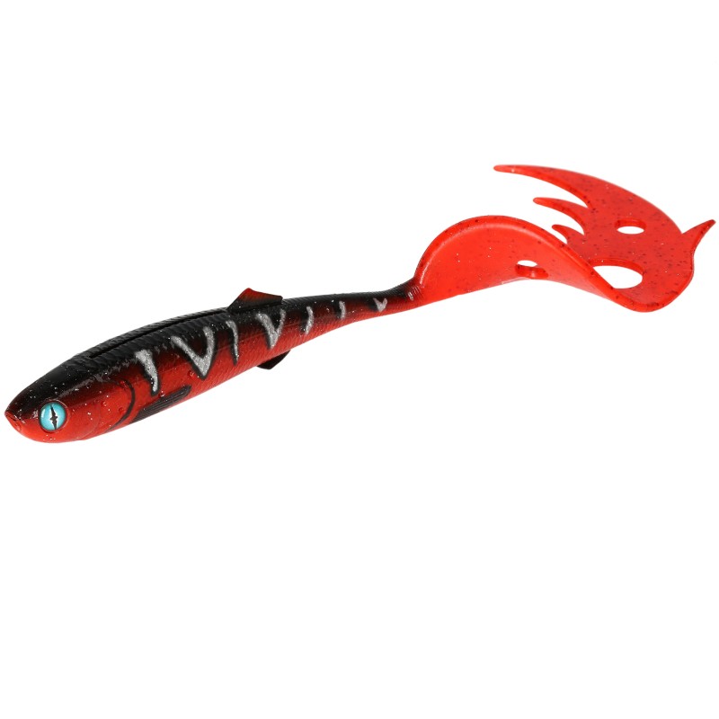 SICARIO PIKE TAIL - RED TIGER - 14cm
