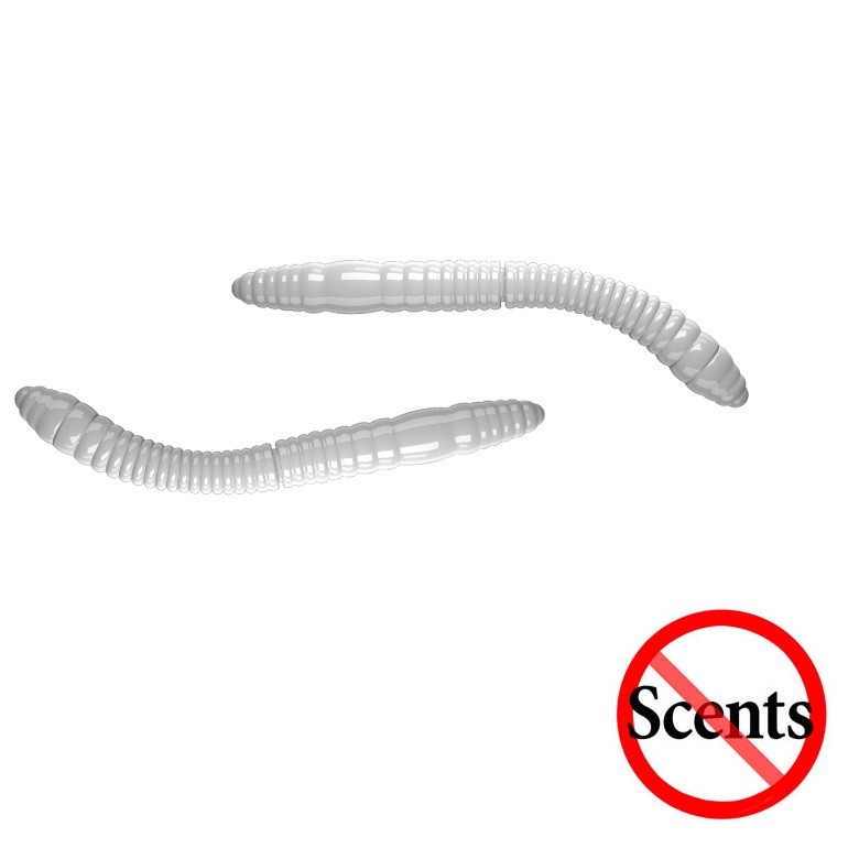 FATTY D'WORM TOURNAMENT - WHITE - 5,5cm