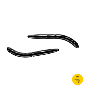 FATTY D'WORM - BLACK - 6,5cm