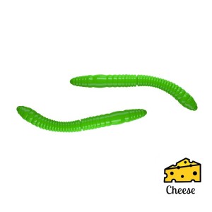 FATTY D'WORM TOURNAMENT - HOT GREEN - 5,5cm