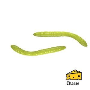 FATTY D'WORM TOURNAMENT - HOT YELLOW - 5,5cm