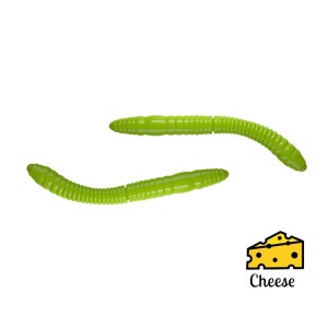 FATTY D'WORM TOURNAMENT - APPLE GREEN - 5,5cm
