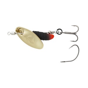 GRUB SPINNER - GOLD BLACK - #0 - 2,2g