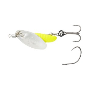GRUB SPINNER - SILVER YELLOW - #2 - 5,8g