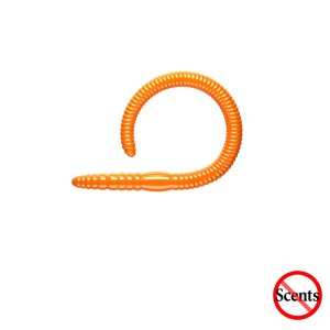 FLEX WORM - HOT ORANGE - 9,5cm