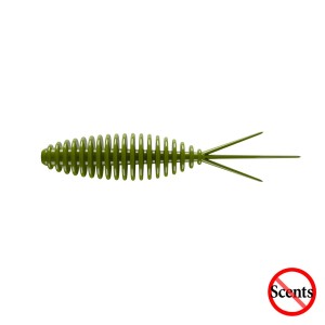 TURBO WORM - OLIVE - 5,6cm